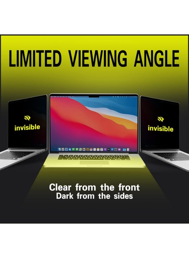 Magnetic Privacy Screen Compatible with MacBook Air 15 Inch 2026 2025 2024 2023 M2 M3 M4 M5 A3448 A3114 A3241 Removable Screen Filter MacBook Air 15 inch Screen Protector Anti Blue Light Glare - Image 2